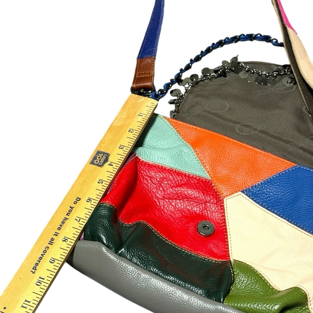 Ameri-Leather Leather Handbag Multicolor Soft Lea… - image 15